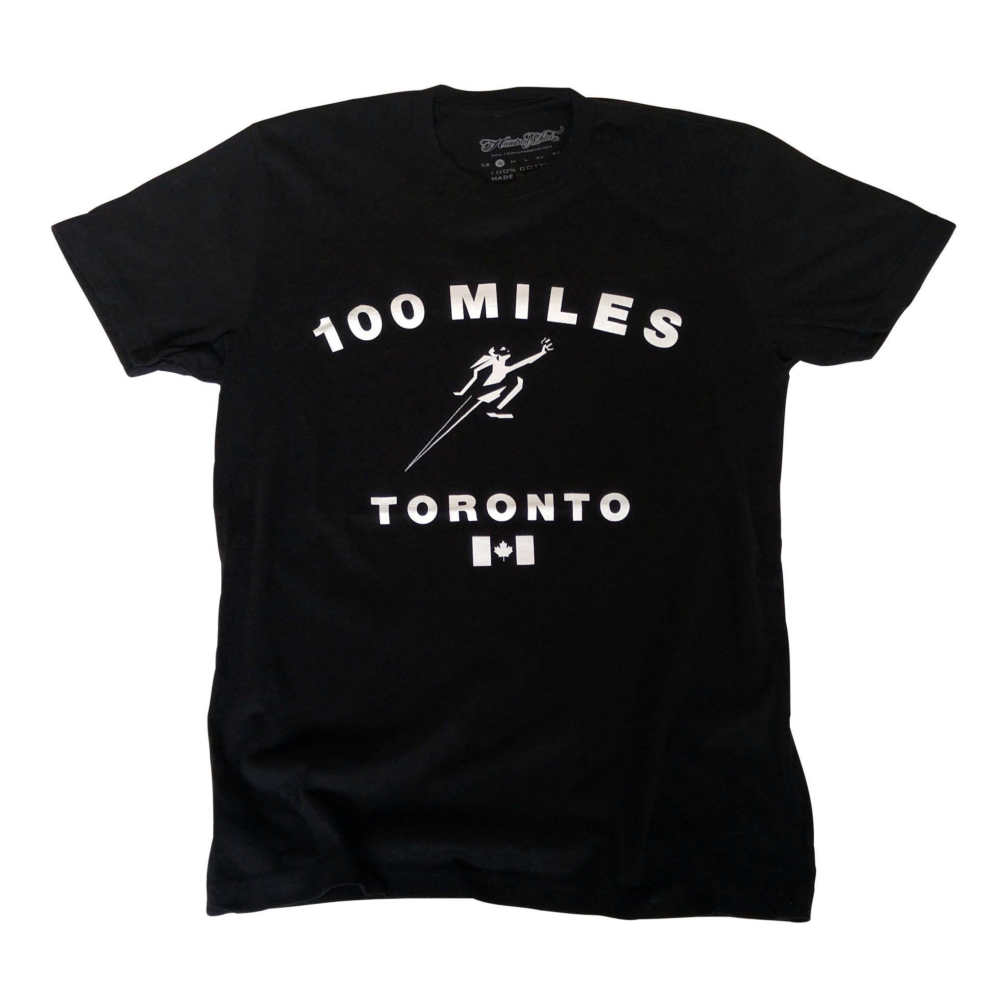 100 Miles Toronto Tee - Black