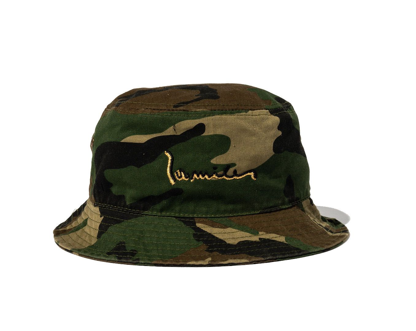 100 Miles Green Camo Bucket Hat