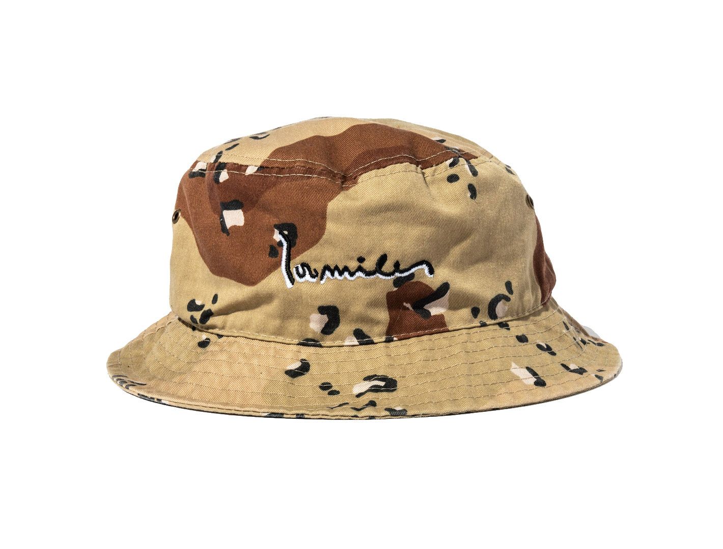 100 Miles Brown Camo Bucket Hat