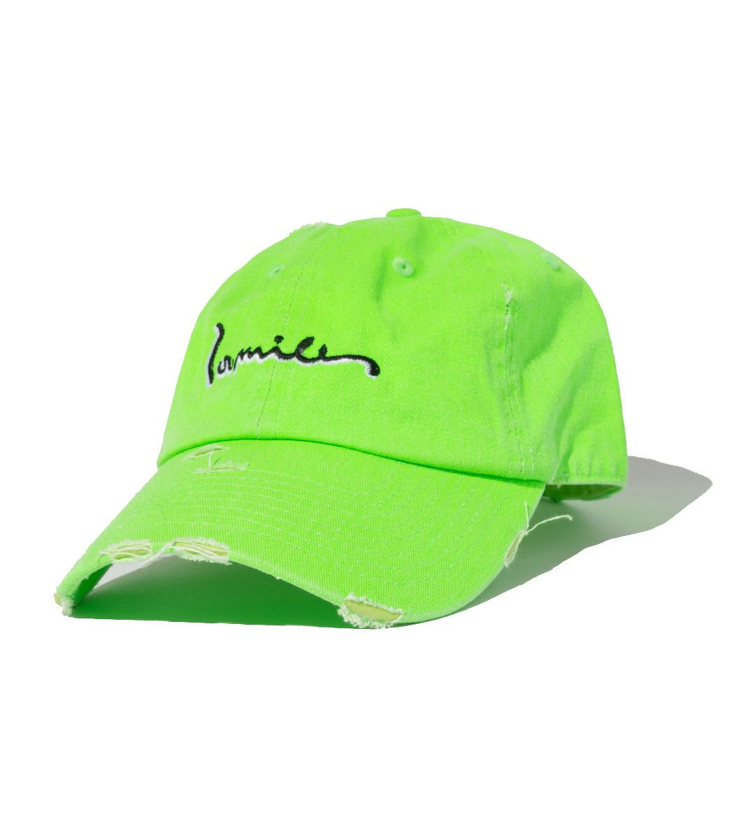 100 Miles Safety Green Distressed Dad