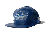 100 Miles Royal Blue Perforated Hundred 92 Snapback