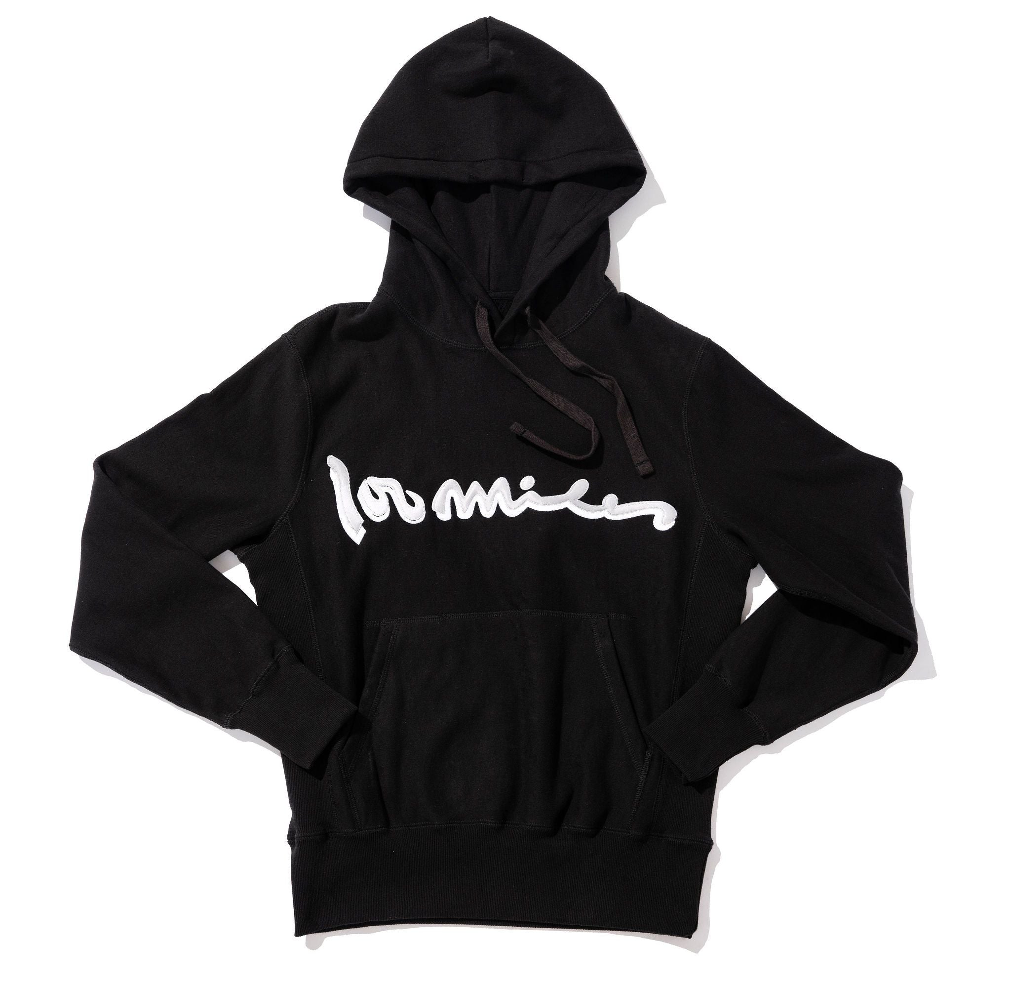 100 Miles Black French Terry Signature Hoodie