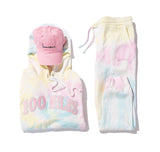100 Miles Cotton Candy Tie Dye Hoodie and Joggers