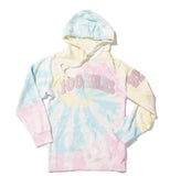 100 Miles Cotton Candy Tie Dye Hoodie