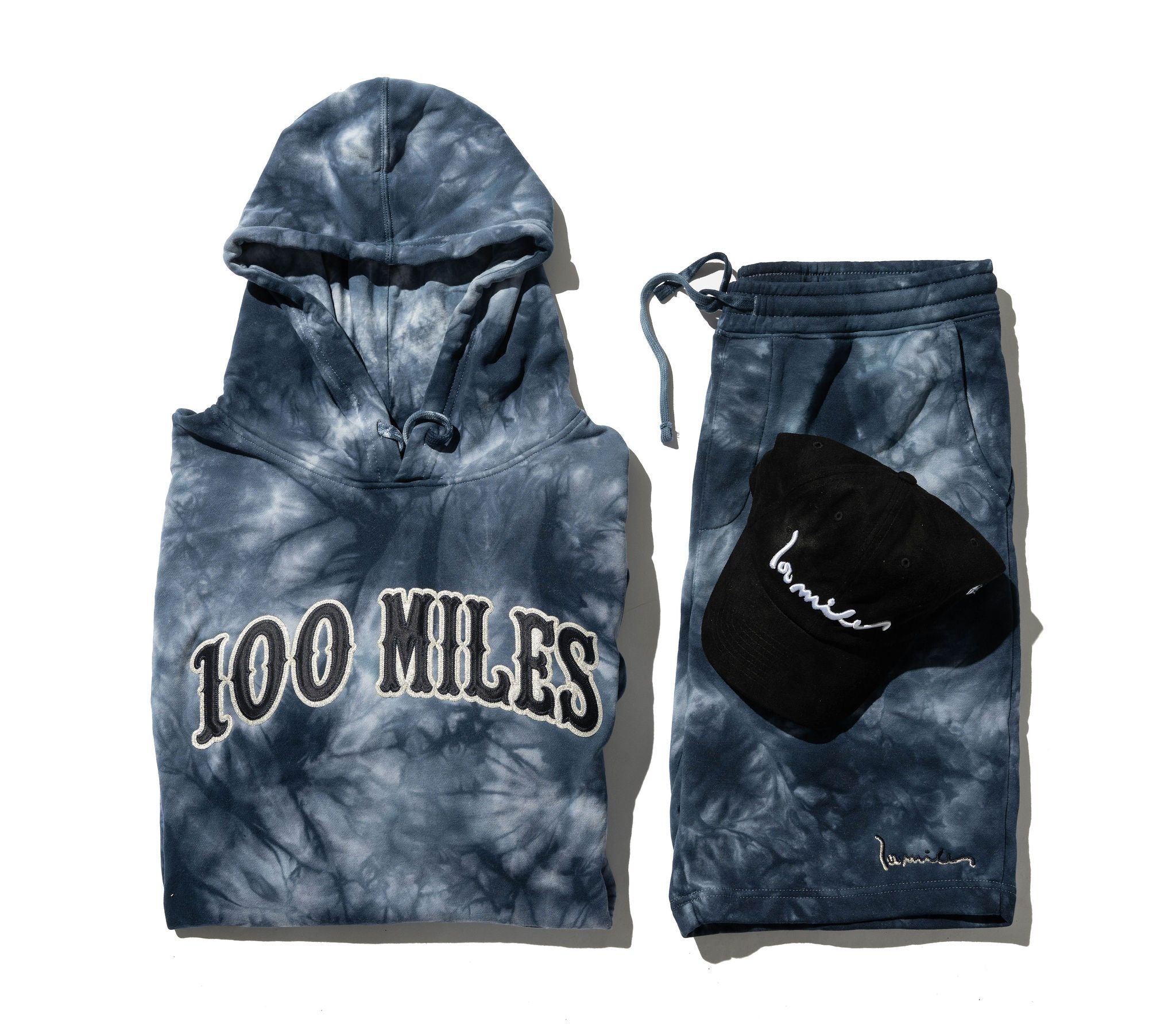 100 Miles Navy Tiffany Hoodie and Joggers